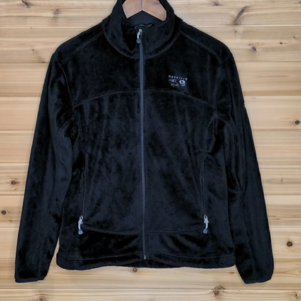 Mountain Hardwear Women's‎ Pyxis Jacket size Medium Black Fleece